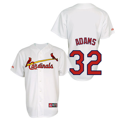 Matt Adams #32 Youth Baseball Jersey-St Louis Cardinals Authentic Home Jersey by Majestic Athletic MLB Jersey